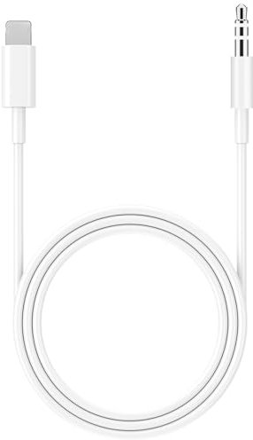 QKEINV Aux Cord for iPhone in Car Adapter, iPhone 3.5mm Auxiliary Cable, Headphones Auxiliary Cord for Car, Headphone, Home Stereo, Speaker, Compatible with iPhones 11/12/13/14/Pro/Xs/XR/X/8/7