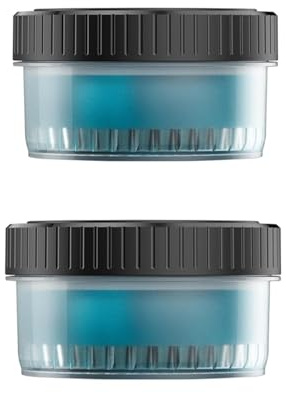 Reinigungslösung, kompatibel mit Philips, Elektrorasierer S5000, S7000, S9000, S9000, Schnellreinigungskapseln, Kartuschen, Zitronenduft(2pcs)