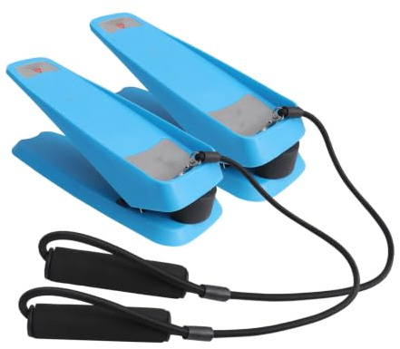 AKOOSY Fitnessgeräte Stepper Mini Pedaltrainer aus Kunststoff für Muskelaufbau und Gewichtsreduktion im Home Office und Wohnzimmer