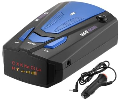Speeder Pro Radarwarner,blitzerwarner Für Auto Testsieger (Blau) | 360° Protection & Voice Prompts, False Alarm Protection, Compact Design
