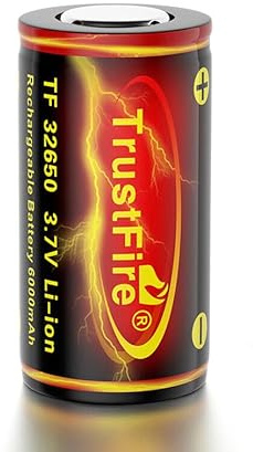 Batterie d'origine 32650 Trustfire 6000 mAh - PCB protégé - 3,7 V