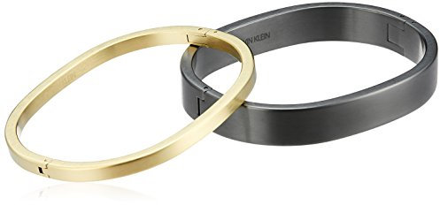 Calvin Klein Damen-Armreifen Edelstahl KJ06JD2101XS