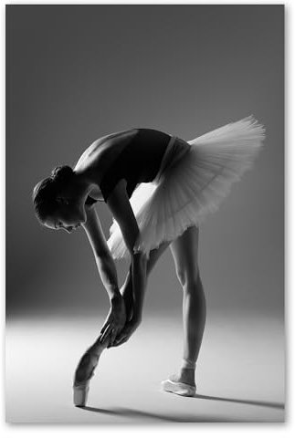 Postereck - 1270 - Ballerina, Tutu Ballett Spitzenschuh Sport Tanz - Wandposter Fotoposter Bilder Wandbild Wandbilder - Poster - 3:2-61,0 cm x 40,5 cm