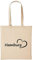Huuraa Baumwollbeutel Hamburg Geschenk Einkaufstasche Natural 10 Liter Baumwolle Hamburg Accessoire