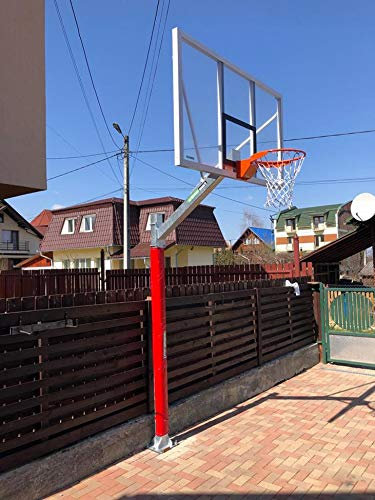 ARTIMEX Basketballanlage verzinkt, 100x100 mm, Artikelnr. 105-B-Profi