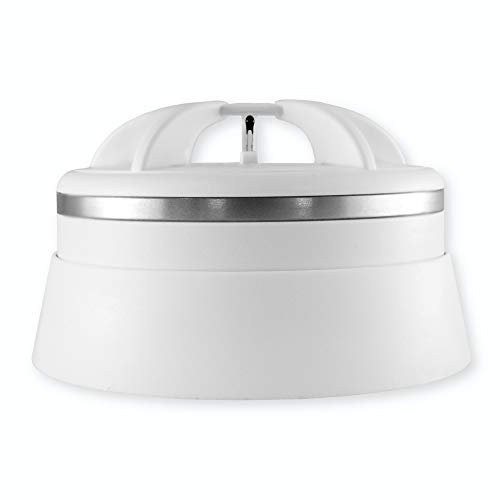 frient Intelligent Heat Alarm | Détecteur de Feu sans Fil | Notification Instantanée en Cas d'Incendie | Alimentation par Piles | Zigbee | Fonctionne avec Homey, Home Assistant et SmartThings