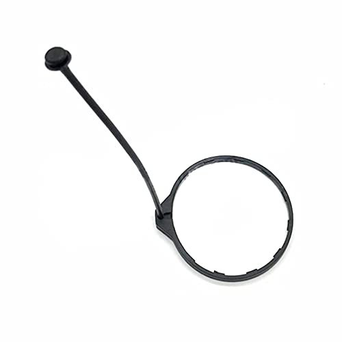 Tankdeckel Kabel Draht, Asudaro Benzin Tankdeckel Band Schnur Tether Ring Tankdeckel Halteband Innerer Tankdeckel Haltegurt Tankdeckel Seil Kompatibel mit Accord Civic 17670SJA013/17670T3W,Schwarz