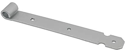 GeZu Impex® Ladenband 300 x 40 mm Torscharnier verzinkt Türband Torbeschlag Torband