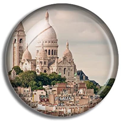 Crystal Fridge Magnets Paris France Travel Souvenir Funny Sticker for Gift Home Decoration Office Whiteboard