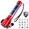 Unicumoo Multifunction Solar Flashlight, Car Emergency Escape Tool with Window Breaker, Seatbelt Cutter, SOS Flashing, Alarm, USB Charging, Magnetic Attachment