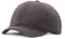 Faringoto Casquette de baseball en coton à bord court pour homme - Casquette décontractée à visière polyvalente - Chapeau de soleil équestre, 01 - Gris, Taille unique