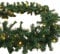 XL 70 LED Weihnachtsbeleuchtung Girlande Tannengirlande inkl. Lichterkette 540 cm Weihnachten innen/außen