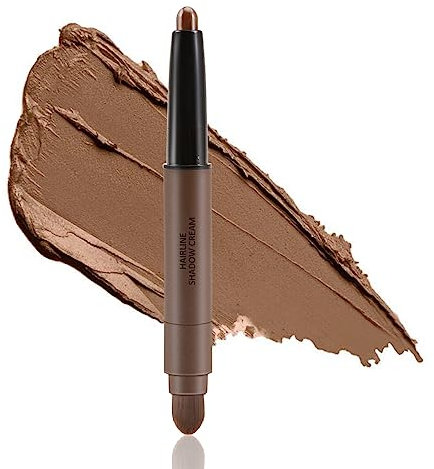 Boobeen Root Touch-Up Hairline Shadow Stick, Haarwurzel-Concealer für schütteres, graues Haar, als Augenbrauenstift und Gesichtskonturenstift verwendbar, langanhaltend