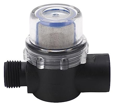 Inline-Wasserfilter, 1/2-Zoll-14-Innengewinde, Inline-Filter, 50-Mesh-Sieb, Kunststoffkonstruktion, Wassersieb für Pipeline-Wasserpumpensieb