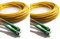 Elfcam® - 0,5m Câble Fibre Optique (jarretière Optique) SC/APC à SC/APC pour Orange Livebox SFR La Box Fibre Bouygues Telecom Bbox Mobistar (0,5M) (Lot de 2)