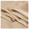 100% Naturseide Seidenstoff Reine Seide Satin Charmeuse Stoff Meterware Breite 114cm Krepp Stoffe zum Nähen Basteln, Abendkleidung Kleider, Dekoration(Color:Champagner)