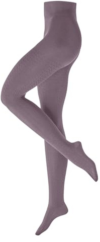 Burlington Damen Cosy Cottage Strumpfhose Baumwolle Wolle atmungsaktiv