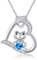 JERWLI Frosch Halskette 925 Sterling Silber Frosch Kette Anhänger Schmuck Geschenk für Damen und Mädchen