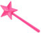 Fairy Wand Salt Shaker with Funnel, Cute Stars Stick Spice Dispenser with 3 Holes Fairy Wand for Kitchen BBQ Restaurant Table Decoration Gifts (Roseate)