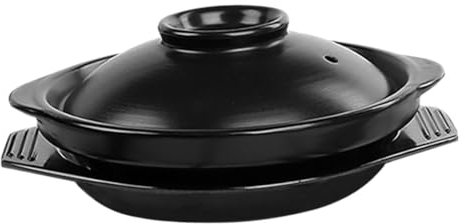PRETYZOOM Casserole Pan Lid Clay Cooking Pot Cover Korean Clay Pot Cooking Easy Clean Home Cookware Multifunctional
