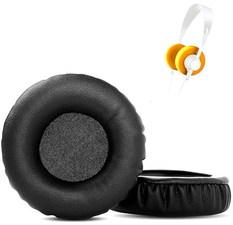 HD414 Ersatz-Ohrpolster für Sennheiser HD414 Kopfhörer, Proteinleder & Memory-Schaum, 50mm Weiche & Langlebige Ohrpolster Kissen