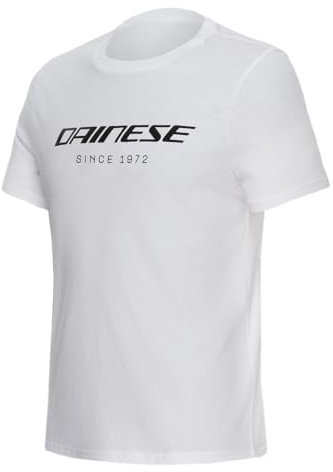 Dainese Men's Essence Wordmark T-Shirt Short-Sleeved Crew-Neck T-Shirt