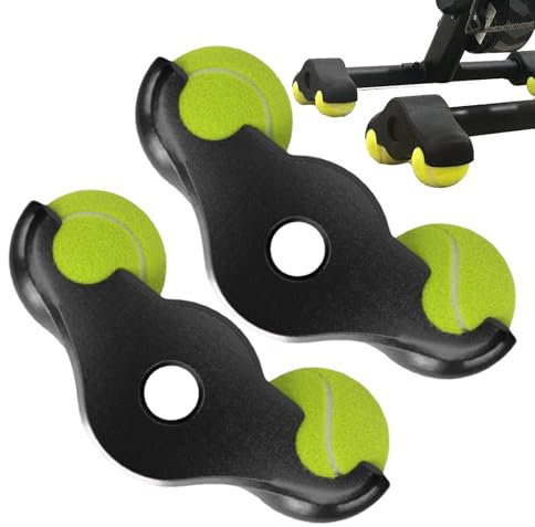 ETUCYNG Rocker Plate Feet, Noise Reduction Rocker Feet Adapter, Tennisballfüße Für WahooKickr Core Rollentrainer, Zubehör Für Kickr Core Rollentrainer, Cycling Snap Rocker Feet Adapters