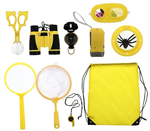 Warmhm 1Satz Outdoor Entdeckerset Für Teiliges Insektenbeobachtungs Kit Mit Lupe Insektenfänger Und Zubehör Pädagogisches Für Erkundungen Und Camping