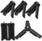 DIYEAH Mini Trépied Pliable Et Extensible pour Appareil Photo Trépied De Bureau Plaque De Trépied Têtes De Trépied Portable Vlogging Petite Poignée De Trépied pour Tournage Abs