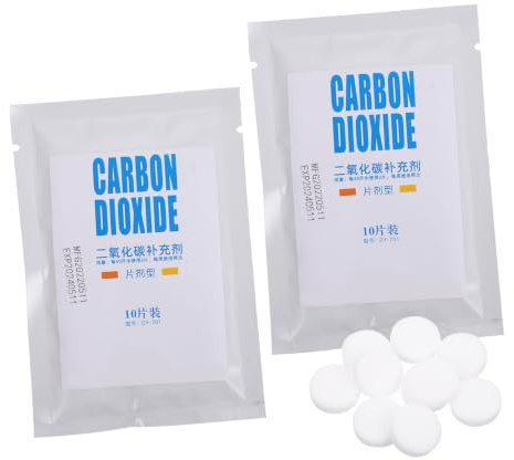 HINTRMENT Aquarium Co2 Tablets Easy and Convenient Water Grass Fertiliser Tablets 2 Bags of for Aquarium Plants Safe for Fish and Shrimp Use