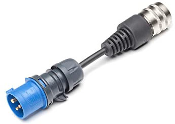 Juice Booster Adapter - Industriestecker CEE 16A/230V Blau 3.7kW mit automatischer Adaptererkennung