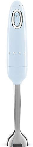Smeg HBF01PBEU Bleu Pastel Mixeur Plongeant, Stainless Steel