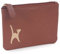 Catwalk Collection Handbags - Petit Portefeuille Femme Cuir - Mini Porte Monnaie - RFID Blocage - Boîte Cadeau - Mimi - Tanne Or