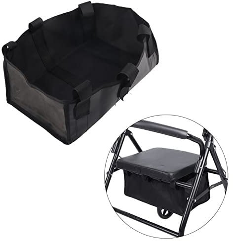 Untersitz-Rollatortasche, 4 Rollator Rollator Rollstuhlrahmen Aufbewahrungstasche Organizer Tasche Aufbewahrung für Wanderer für Senoirs Zubehör