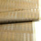 TOLKO Dekostoff Meterware Gardine Vorhang Tischdecke | 140cm breit | Blickdicht knitterarm mit eingewebtem Muster | Bekleidungsstoffe Dekostoffe Vorhangstoffe Stoffe zum Nähen Stoff (Camel Gold)