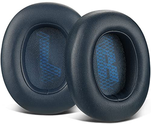 SOULWIT Ersatz Ohrpolster für JBL E65 (E65BTNC)/Live 650 (650NC 650BTNC)/Duet NC Over-Ear-Kopfhörer, Ersatzpolster mit weicherem Leder