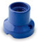 AMARCORDS - Lampenhalter aus Porzellan, Fassung E27, Lampensockel in Vintage-Farbe BLAU
