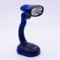 Marco Paul 3W COB Blue Desk Lamp Office Home Work Desk Light Adjustable Angle Head LED Light Battery Operated Bright Work Lamp Indoor Lighting Modern Contemporary Office Lamp (Blue)