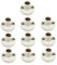 Newin Star Pobite de lampe E10, E10 Base à vis DC 3V à 24V Posteur de douille d'ampoule Adaptateur LED Porte-lampe 10pcs