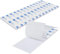 Rusoz Nastro Biadesivo 2 Pezzi Extra Forte,Strappo Autoadesivo Resistente All'acqua Bianco Stretch Strisce Biadesivo Non Marcante Nylon 20cm×10cm per Casa, Ufficio, Garage