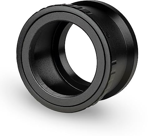 Walimex pro T2 Adapter für Sony E-Mount – Adapterring mit manuellem Fokus, einfache Handhabung, Objektiv-Anschlussring kompatibel mit Sony NEX-3 NEX-3C NEX-3N NEX-5 NEX-5C, Alpha A7 A7R IV A7R V etc.