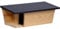 dobar® Spezial-Nistkasten für Bachstelzen - Spezial Nisthilfe zum Aufstellen - 45 x 18 x 15 cm - Kiefer - Dunkelbraun