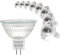 Jaenmsa MR16 Halogen Leuchtmittel 12V 20W, GU5.3 Halogenstrahler 2700K Warmweiß, Dimmbar, Reflektor Glühbirne, Deckenglühbirnen 280LM, 8er Pack
