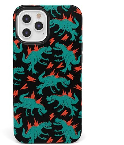 Casely iPhone 11 Pro Max Case | You're Dino-mite | Green Dinosaur Case | Bold Protective Design