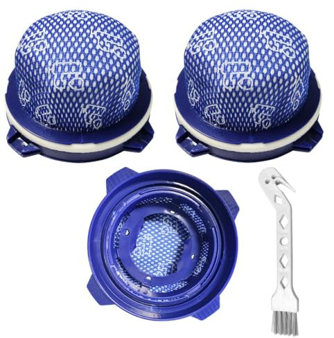 DJ97-02649A Lot de 3 micro-filtres lavables compatibles avec les filtres d'aspirateur Samsung Jet 90/Jet 75/Jet 70/Jet 60 pour VS20R9046T3 VS20T7516T5 VS15A6032R7 VS20R9056T3