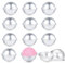 12-teiliges Set DIY Metall-Badebombenformen in 1 Größe, 24 Stück, für Geschenke und zum Basteln Ihrer eigenen Sprudeln, 6,5 cm