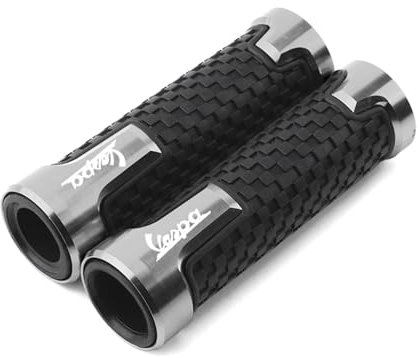 FORLUZ Motorrad-Lenkergriffe Für Ve@&spa GTS GTV LX LXV Sprint Primavera 50 125 150 250 7/8 22MM Motorrad CNC-Zubehör Lenkergriffe Lenkerkappe(D-4)