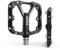 Shredr. Flat Pedale für MTB | Superleichte Flatpedals fürs Mountainbike | In 2 Größen und 9 Farben | ab 320 Gramm (schwarz, XL)