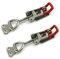 Aoktorkit 2PCS Toggle Clamp, 122mm, Stainless Steel, Red
