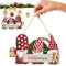 Weihnachtsdeko zum Aufhängen Holz, Frohe Weihnachten Anhänger Holz Bastelset Hängende Weihnachtsdeko für Tür Weihnachtsschmuck zum Basteln, Türschild Weihnachten Willkommen Schild Türdeko